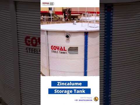 Stainless Steel Zincalume Tank