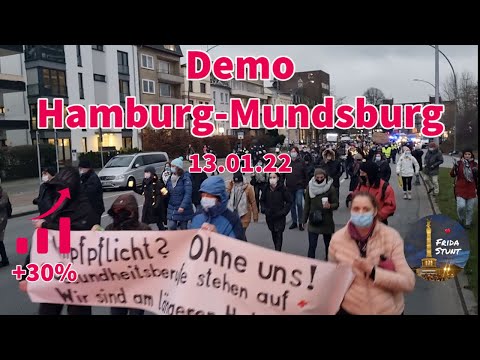 Demo Hamburg-Mundsburg 13.01.2022