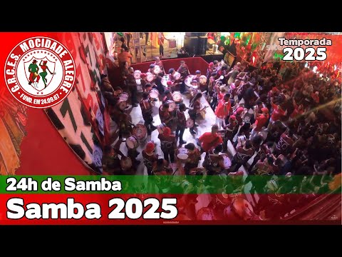 Mocidade Alegre 2025 | Samba ao vivo no 24 horas de samba - #24h24