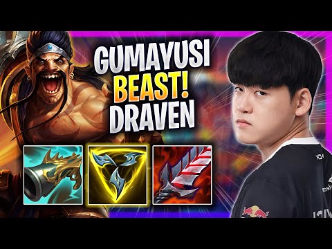 GUMAYUSI IS A BEAST WITH DRAVEN! - T1 Gumayusi Plays Draven ADC vs Aphelios! | Season 2023