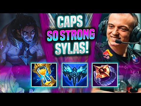 CAPS IS SO STRONG WITH SYLAS! - G2 Caps Plays Sylas Mid vs Orianna! | Season 2022