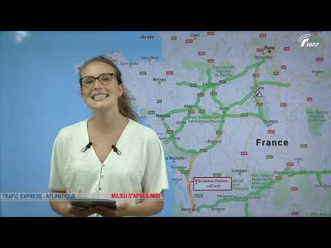 LE FLASH INFO TRAFIC - ATLANTIQUE - 16h00 - vendredi 16 août 2019