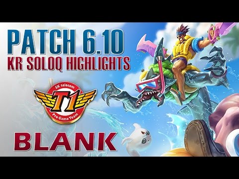 SKT T1 Blank - Rek'Sai Jungle - KR LOL Master 462LP Highlights