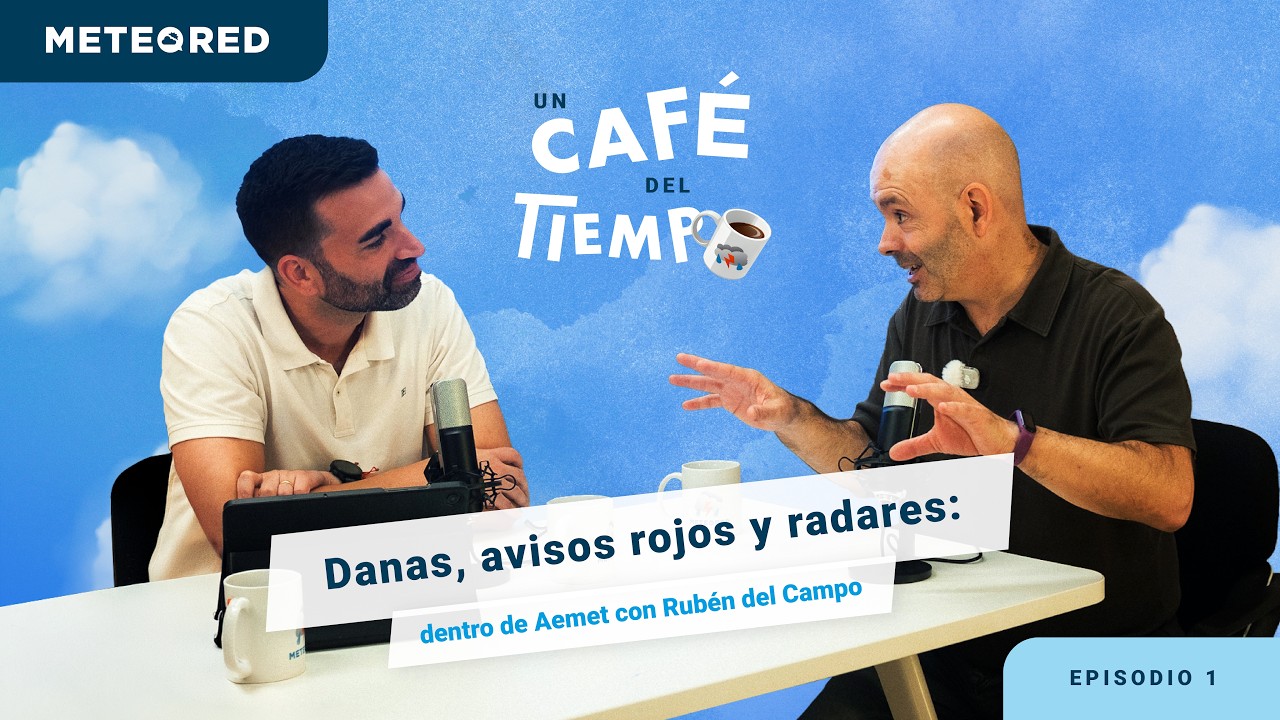 Rubén del Campo, portavoz de la AEMET: "una nube es un proceso, y parar ese proceso está fuera del alcance humano"