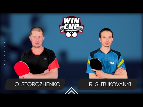 00:45 Oleksandr Storozhenko - Roman Shtukovanyi West 6 WIN CUP 25.06.2024 | Table Tennis WINCUP