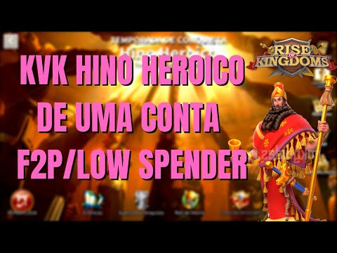 ONDE EU CHEGUEI COM AS CONSTRUÇÕES E PESQUISAS DO HINO HEROICO | ÚLTIMO DIA DE KVK -RISE OF KINGDOMS
