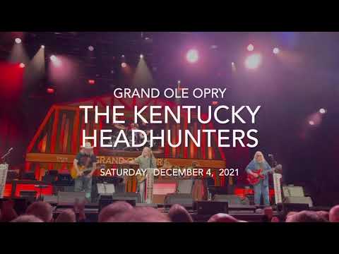 Grand Ole Opry Debut: The Kentucky HeadHunters Standing Ovation!