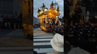 【藤枝大祭り】屋台廻し　市部区　2025