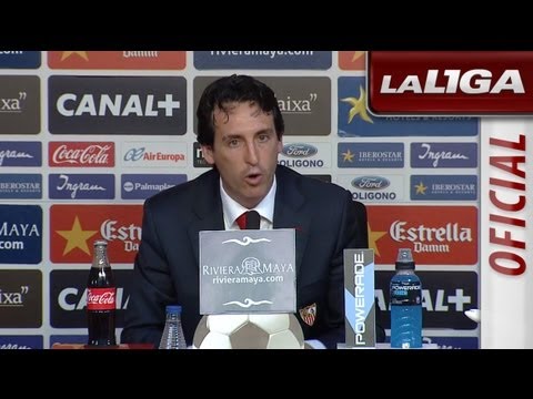 Rueda de Prensa de Emery tras el RCD Mallorca (2-1) Sevilla FC - HD