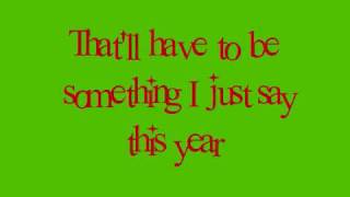 Christmases When You Were Mine-Taylor Swift (with lyrics)