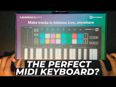 Novation Launchkey Mini MK3 + Hard Case — Excellent Condition image 12