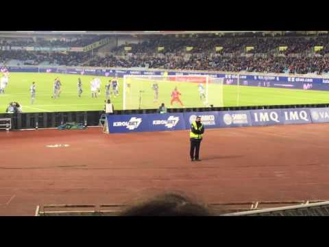 Real sociedad celta de vigo, gol juanmi 1-0