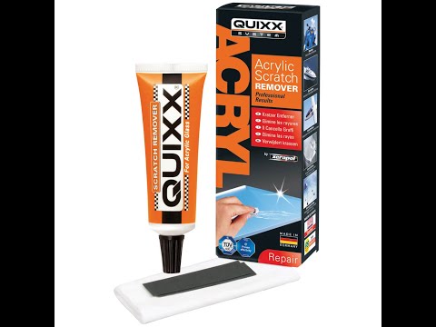 QUIXX-Kratzer-Reparaturset für transparente Kunststofflinsen