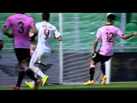 Palermo vs Milan 0-1 04/04/2015 GOAL Cerci