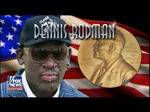 Dennis Rodman - Nobel Peace Prize - Greg Gutfeld Show