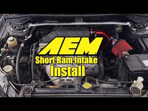 AEM Short Ram Air Intake Install | 2006 Mitsubishi Lancer Ralliart