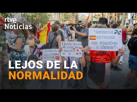 Crisis migratoria Ceuta | Muchas ausencias de alumnos en el segundo días de clases | RTVE Noticias