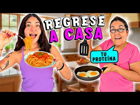 24 HOURS LIVING IN MY PARENTS' HOUSE 🤩 | Michell Merlin