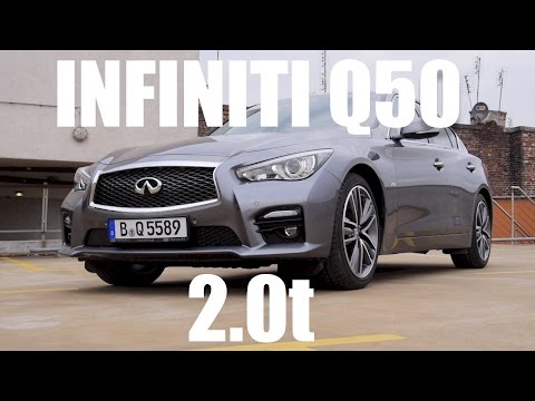 (ENG) Infiniti Q50 2.0 turbo - Test Drive and Review Video