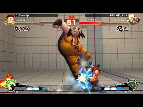 USF4 @ NLBC #137 - Danslip vs PAG Glitch [720p/60fps]