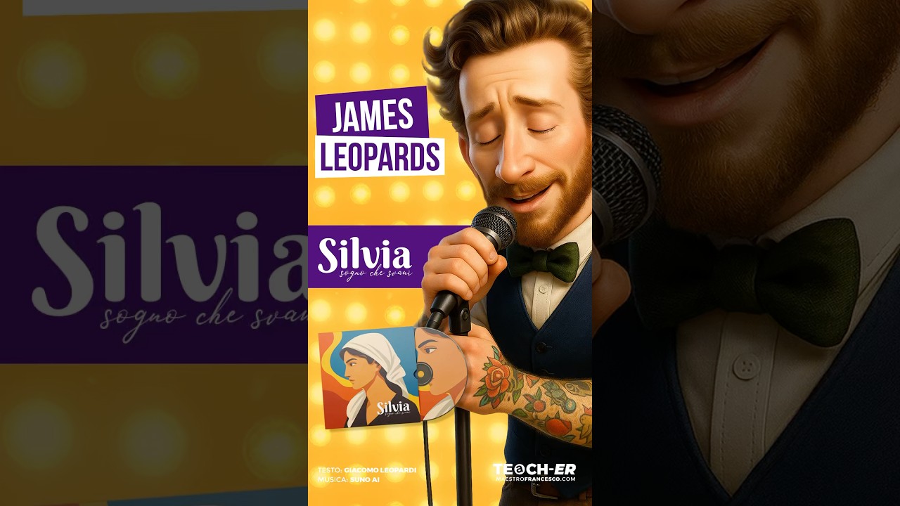 A Silvia di Giacomo Leopardi diventa una canzone. #leopardi #shorts #viral #viralshorts