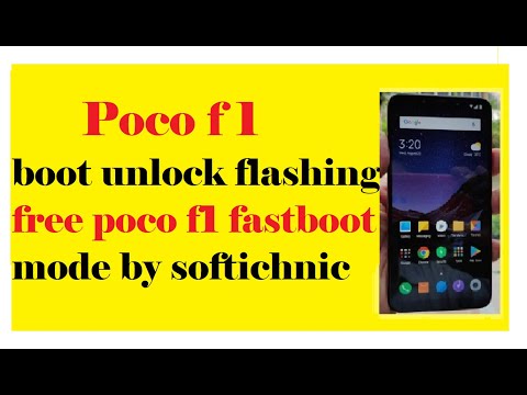 poco f1 boot unlock | flashing free poco f1 fastboot mode by softichnic
