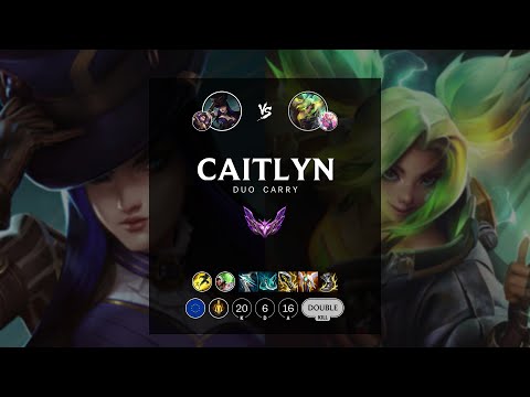 Caitlyn ADC vs Zeri - EUW Master Patch 12.6