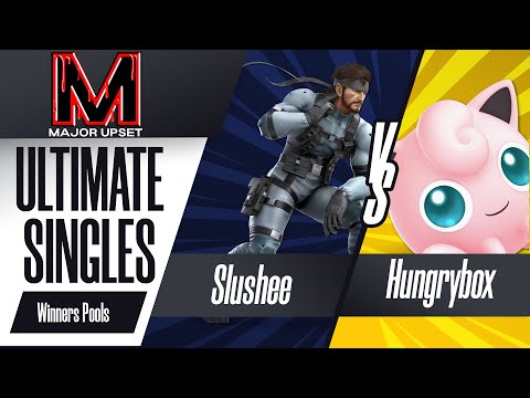 Slushee (Snake) vs Hungrybox (Jigglypuff) - Ultimate Singles Winners Pools - MAJOR UPSET