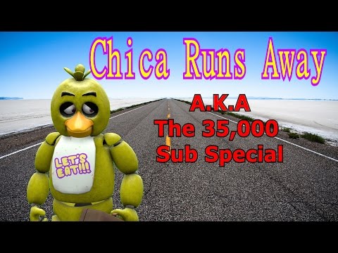Freddy Fazbear and Friends "Chica Runs Away"
