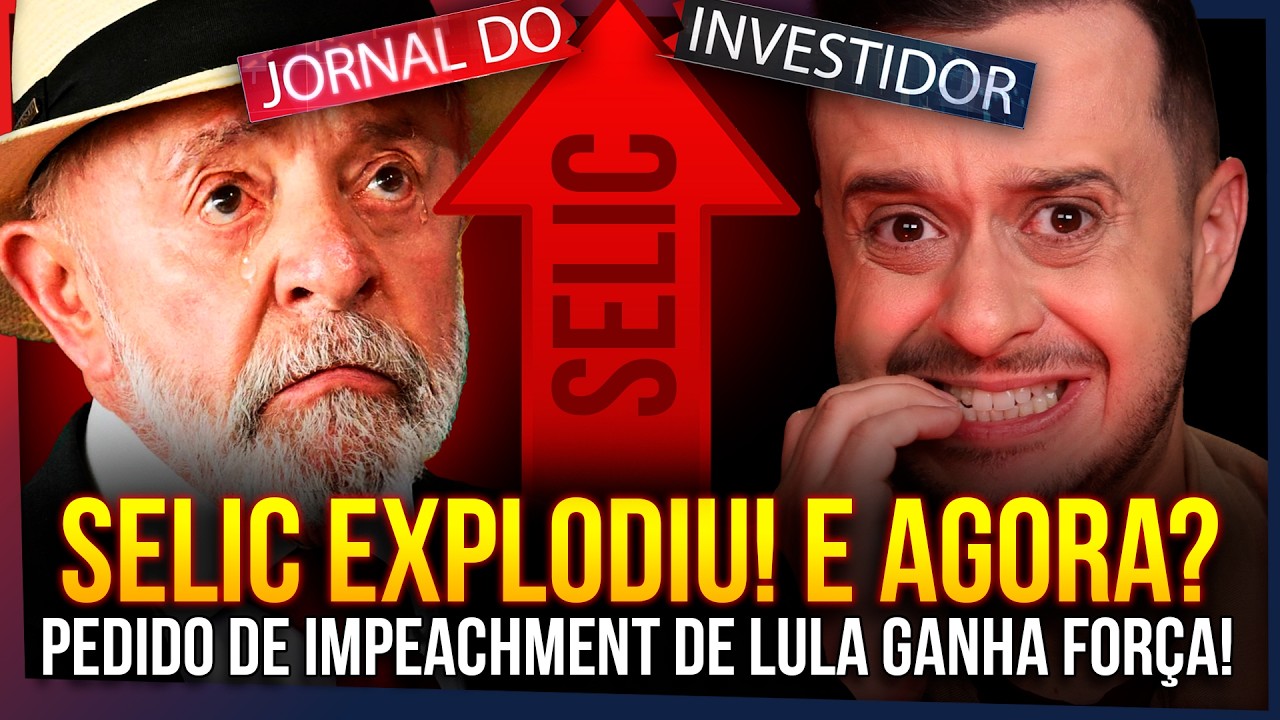 URGENTE: SELIC SOBE para 13,25% - E AGORA?