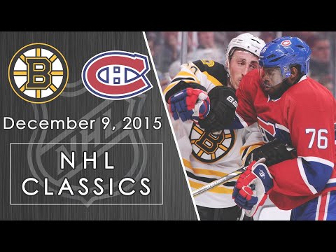 NHL Classics: Boston Bruins vs. Montreal Canadians | 12/9/2015 | NBC Sports