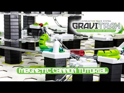 Ravensburger Konstruktorius GraviTrax: Priedų rinkinys Extension Magnetic Cannon video