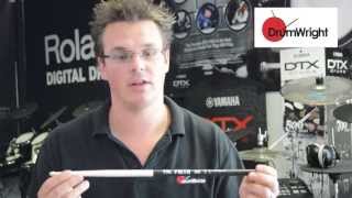 Video thumbnail for DrumWright Quick Guide to Vic Firth Questlove Signature Sticks by Drum Wright