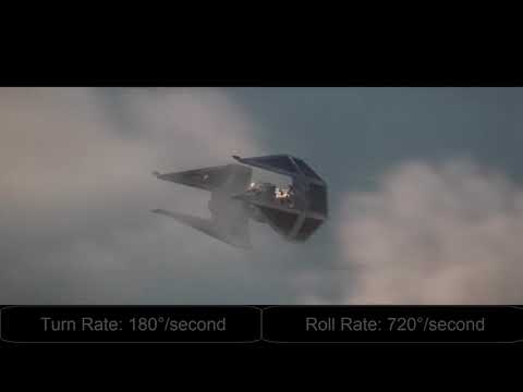 TIE Interceptor | Impossible manoeuvres | 'turns on a dime'... | STAR WARS