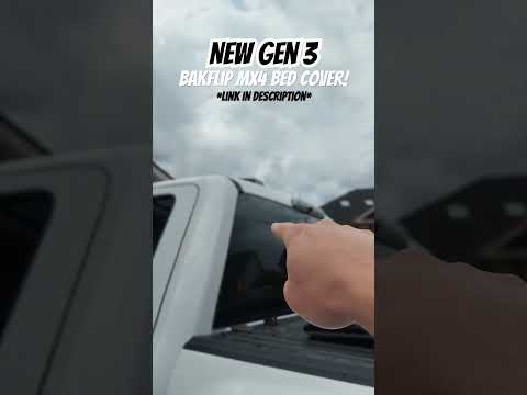 BAKflip MX4 Tonneau Cover! New Gen 3 Model! 💪 💯
