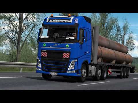 ETS2 Volvo FH13 500 Lębork - Szczecin