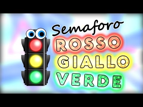 Semaforo Rosso Giallo Verde 🚦Canzoni per bambini 🚦 Baby cartoons 🚦 Baby song