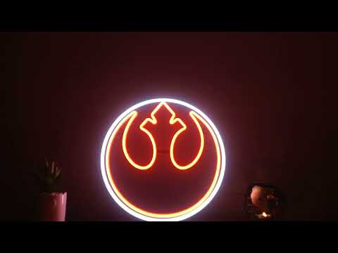 The Alliance Starbird LED Neon sign STAR WARS #starwars #disney #starwarsfan #darthvader #jedi