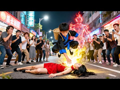 A magical boy revives his fainted mom with a single move!