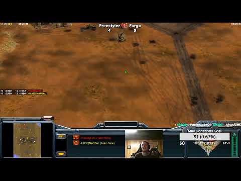 Freestyler vs Fargo! Pandemic Cup - Semi Finals - CNC:Generals Zero Hour