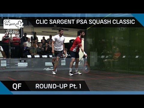 Squash: CLIC Sargent PSA Squash Classic Round-Up: Quarter-Finals Pt.1