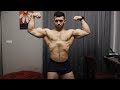 BIG RUSSIAN MUSCLE MONSTER FLEXING AND SHOWING MUSCLES