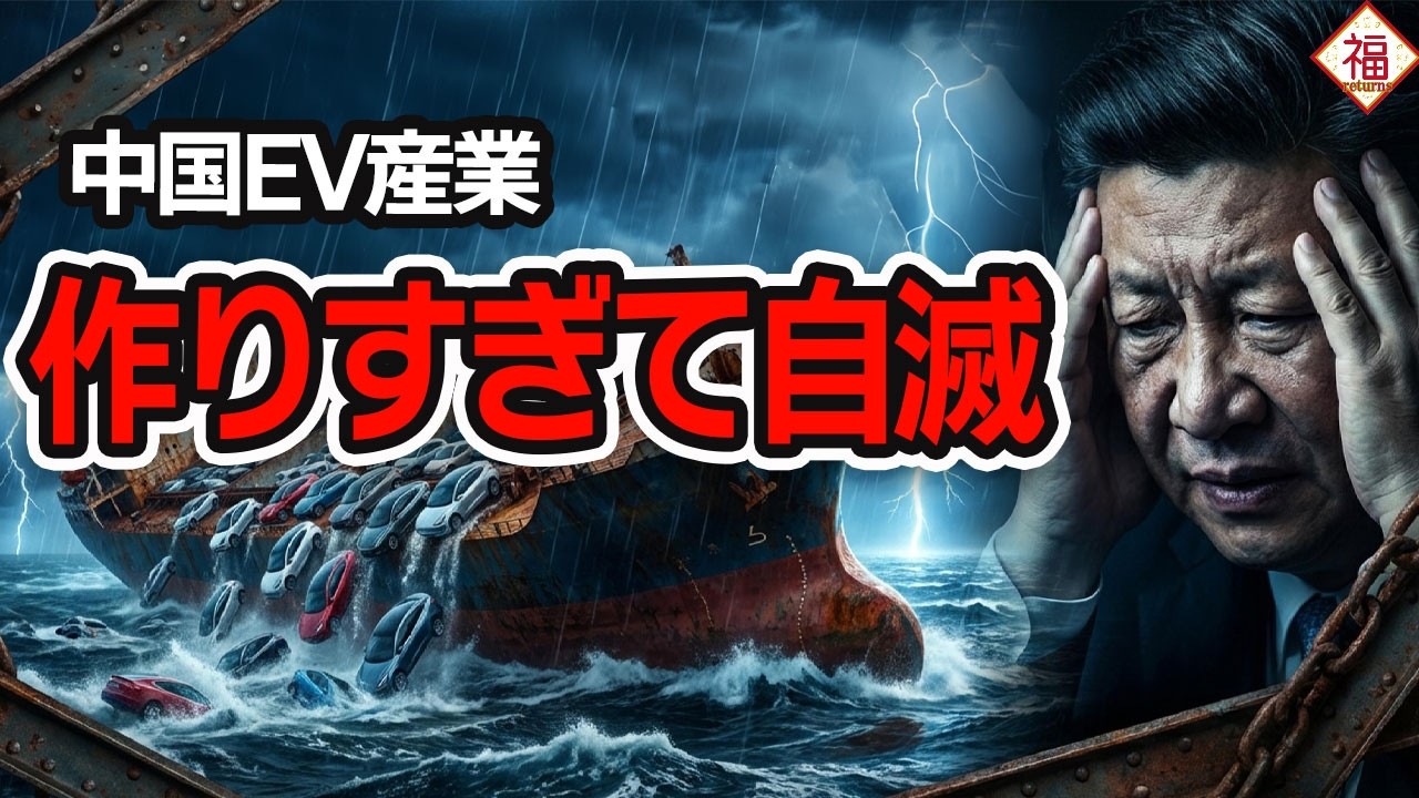中国EV産業、作りすぎで自滅の道一直線！