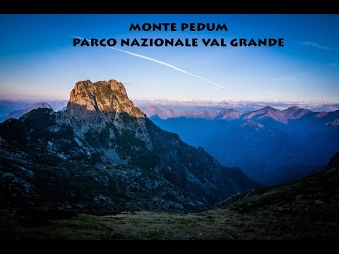 Monte Pedum Val Grande (Gli ultimi metri)  Largest wilderness area in Italy