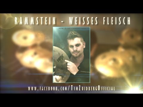 [Tim Zuidberg]RAMMSTEIN - Weisses Fleisch + Lifad-Solo - Drumcover