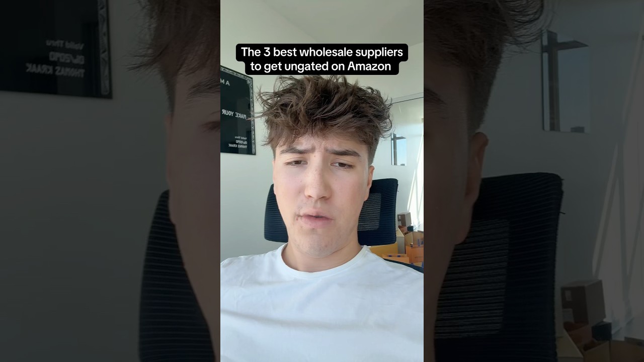 These are the three best wholesale distributors to get ungated for name brand products on Amazon