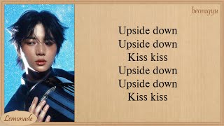 Download lagu TXT Upside Down Kiss Easy Lyrics mp3 Download lagu TXT Upside Down Kiss Easy Lyrics mp3