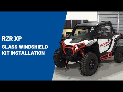 2024+ RZR XP | Glass Windshield Kit Installation | Polaris RZR®