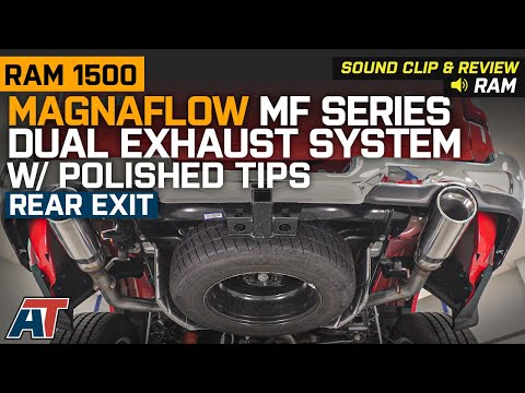 2019 RAM 5.7L Magnaflow MF Series Dual Exhaust System w/ Polished Tips Sound Clip & Review