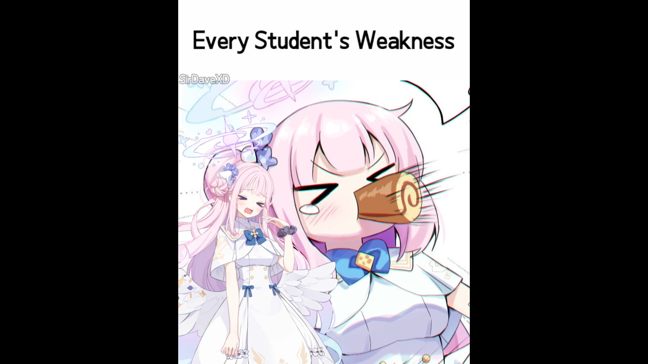 Every Student's Weakness #bluearchive #bluearchiveglobal #bluearchivememe #ブルーアーカイブ #ブルアカ #shorts